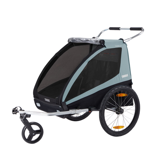 REMOLQUE DE BICICLETA Y CARRITO INFANTIL THULE COASTER XT | ASISTENCIA DOBLE