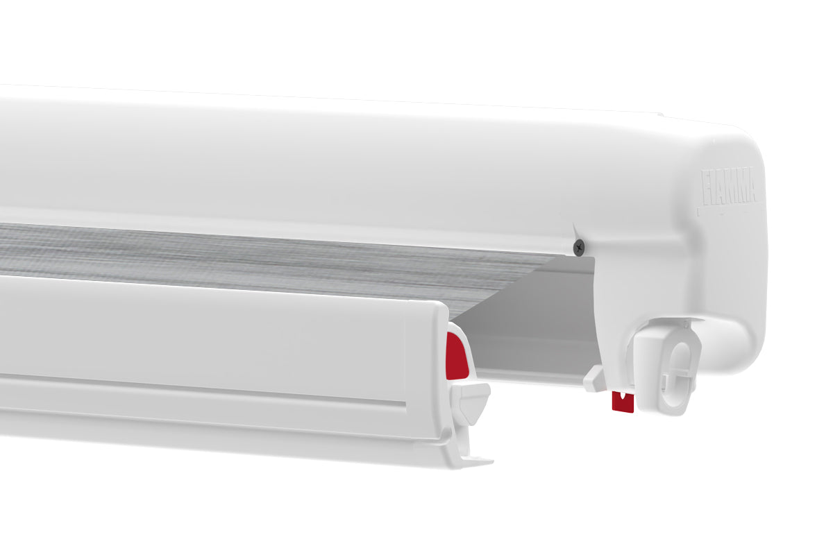 TOLDO EXCLUSIVO FIAMMA F45S VW T5 / T6 / T6.1 | CON SOPORTES DE SERIE ORIGINALES | GRIS REAL