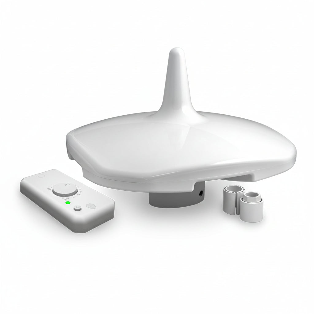 BLUGY ANTENA TV DIGITAL CON AMPLIFICADOR ACTIVO (HDTV+DAB+FM)