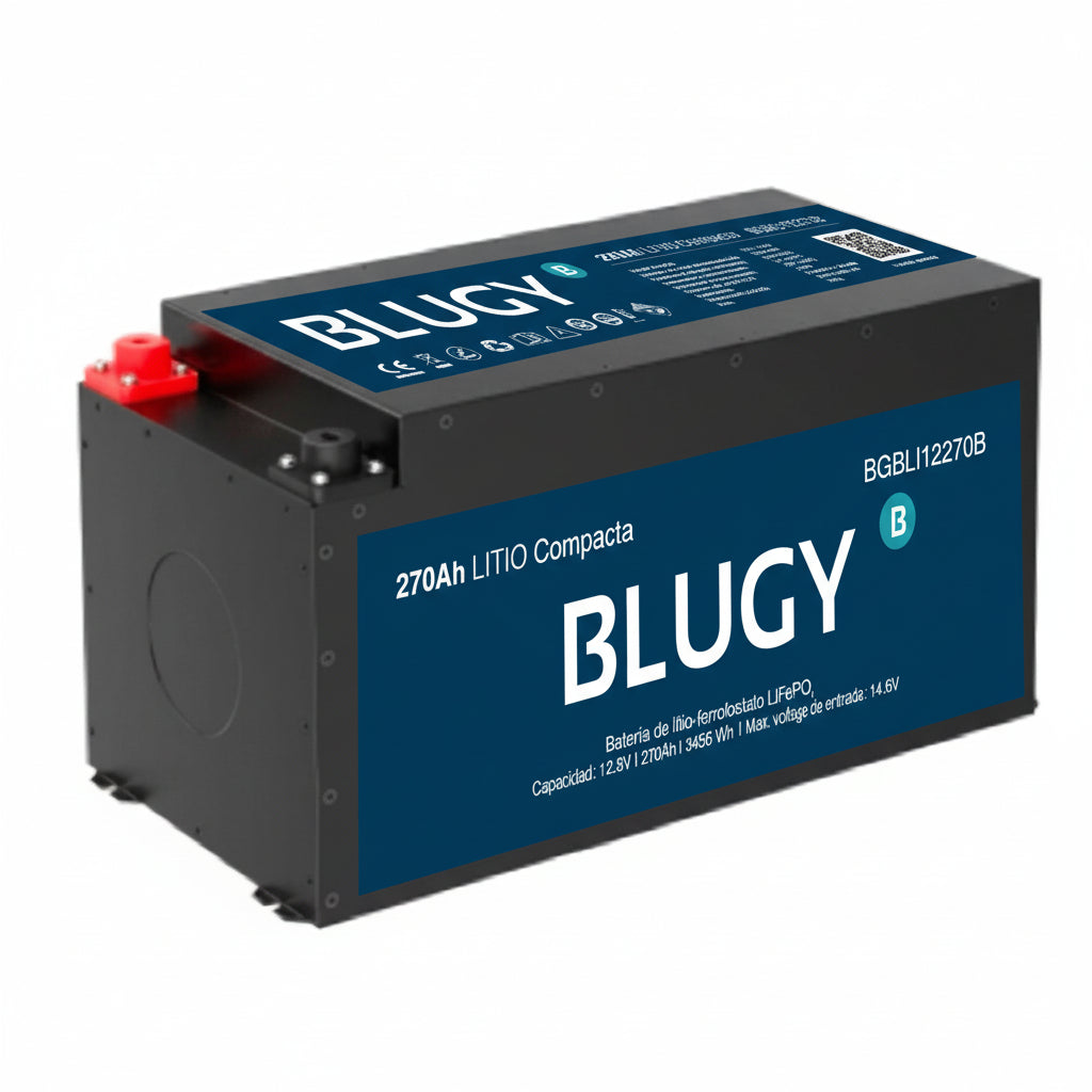 BLUGY BATERÍA COMPACTA LITIO 12V LiFePO 3456WH
