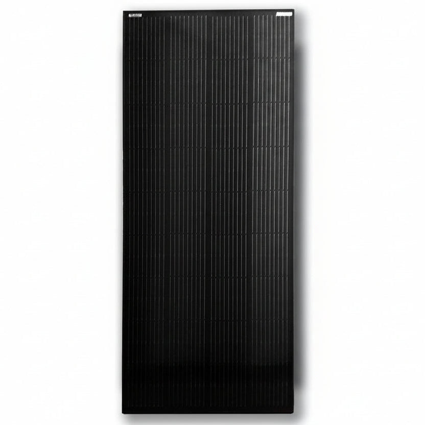 BLUGY PANEL SOLAR MONOCRISTALINO NEGRO 180W PARA CAMPER Y AUTOCARAVANA
