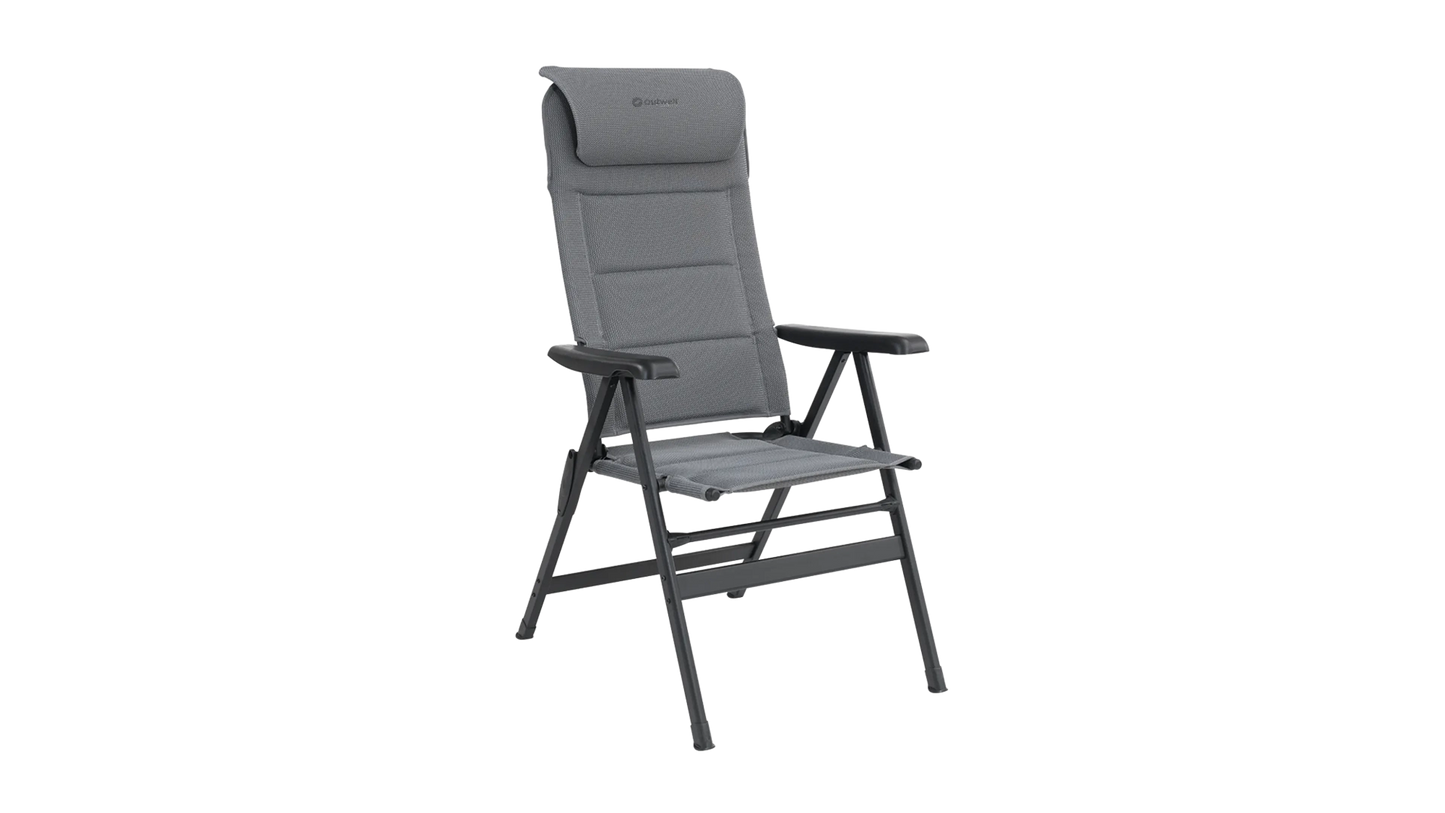 SILLA DE CAMPING DE RESPALDO ALTO OUTWELL TETON | ALUMINIO LIGERO 6 KG | SECADO RÁPIDO (150 KG)