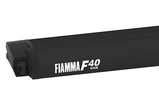 TOLDO DE TECHO FIAMMA F40VAN | DISEÑO COMPACTO Y AERODINÁMICO PARA CAMPERS | DEEP BLACK