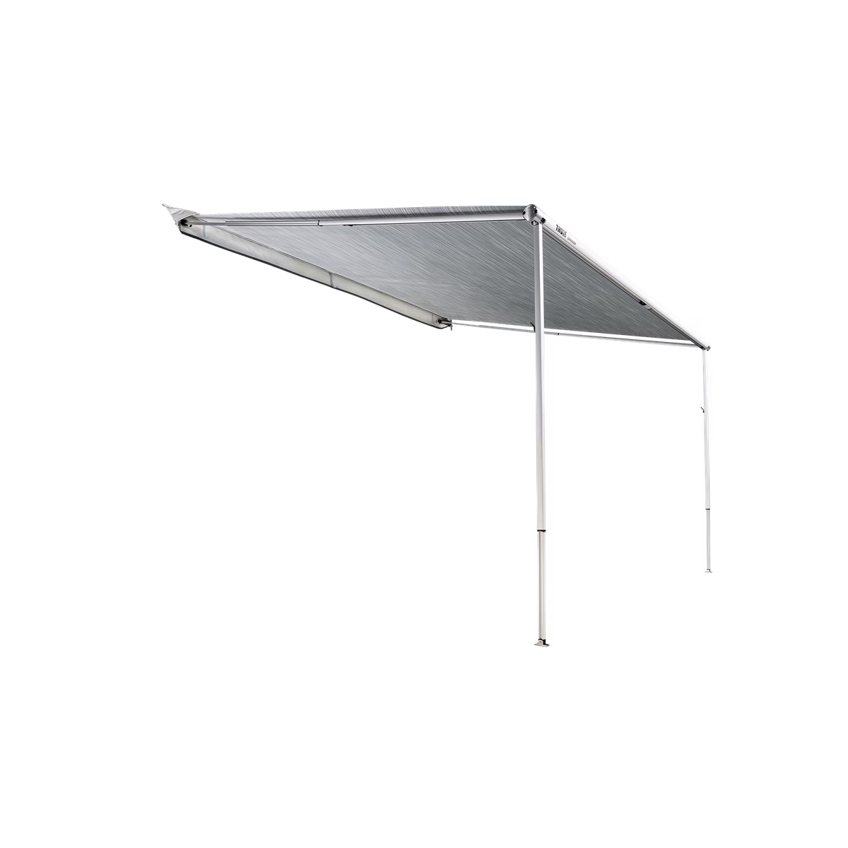 TOLDO PARA CARAVANA THULE OMNISTOR 1200 | BLANCO-GRIS MÍSTICO | INSTALACIÓN EN GUÍA DE AVANCE