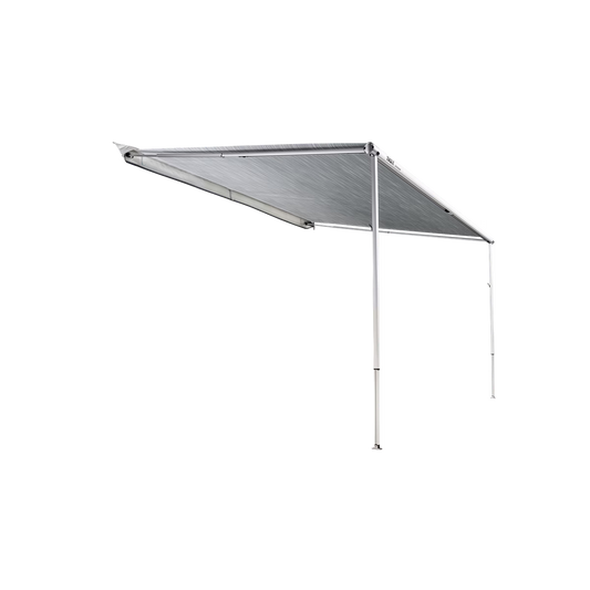 TOLDO PARA CARAVANA THULE OMNISTOR 1200 | BLANCO-GRIS MÍSTICO | INSTALACIÓN EN GUÍA DE AVANCE
