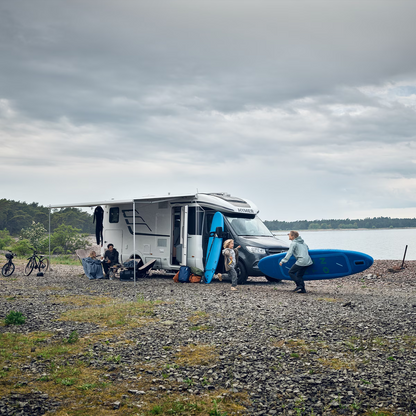 TOLDO DE PARED THULE OMNISTOR 5200 | ANODIZADO-GRIS MÍSTICO | CON MANIVELA | PARA AUTOCARAVANAS Y FURGONETAS