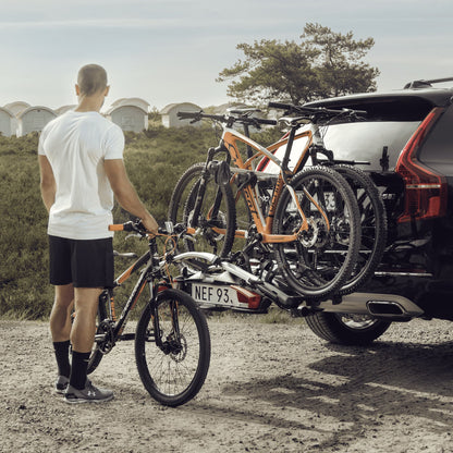 PORTABICICLETAS DE BOLA THULE VELOCOMPACT F | HASTA 4 BICIS | BASCULANTE INTEGRA