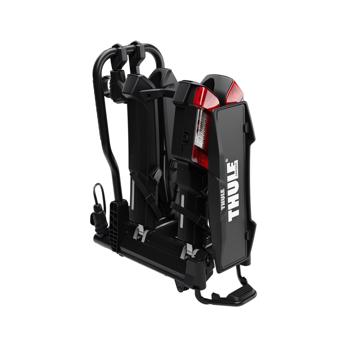PORTABICICLETAS DE BOLA THULE EASYFOLD 2 BICIS NEGRO | TOTALMENTE PLEGABLE | APTO E-BIKES