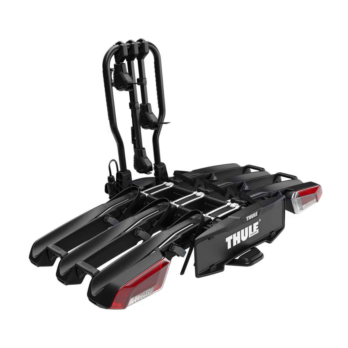 PORTABICICLETAS DE BOLA THULE EASYFOLD 3 BICIS NEGRO | TOTALMENTE PLEGABLE | APTO E-BIKES