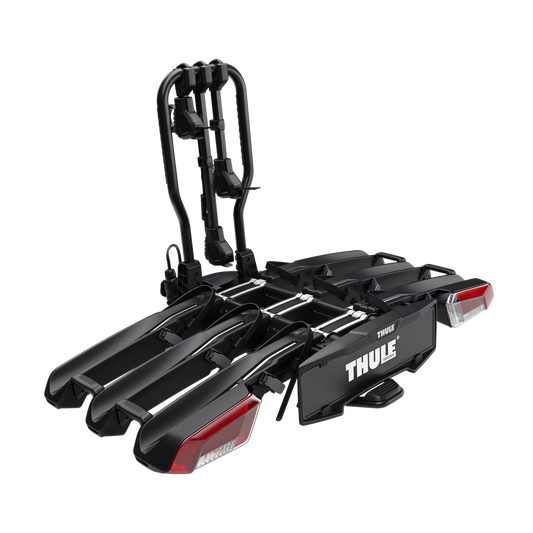 PORTABICICLETAS DE BOLA THULE EASYFOLD 3 BICIS NEGRO | TOTALMENTE PLEGABLE | APTO E-BIKES
