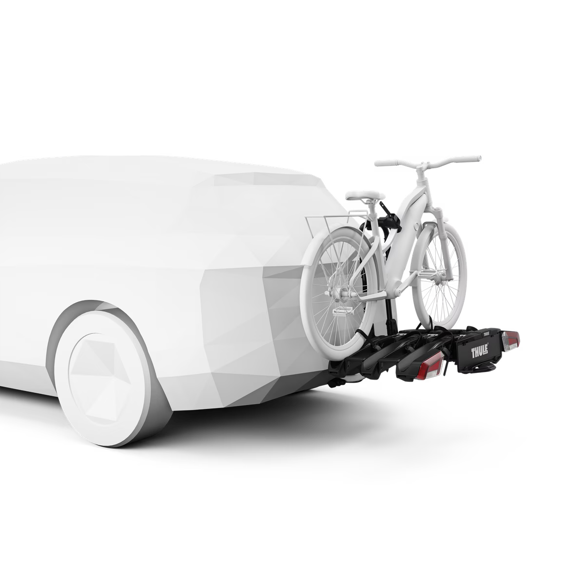 PORTABICICLETAS DE BOLA THULE EASYFOLD 3 BICIS NEGRO | TOTALMENTE PLEGABLE | APTO E-BIKES