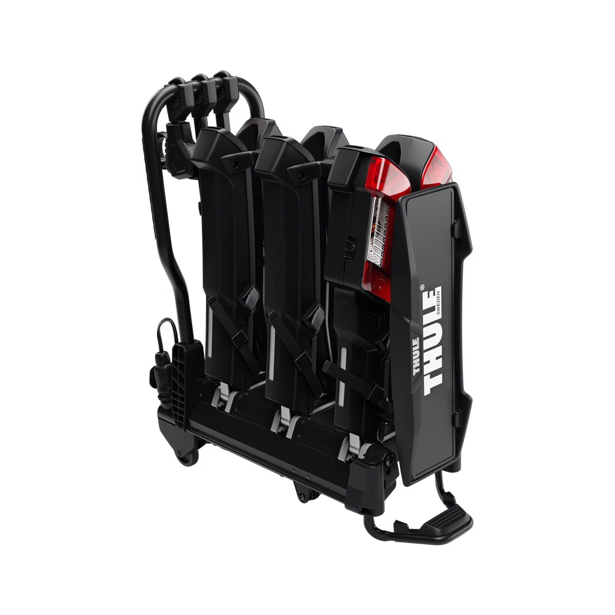 PORTABICICLETAS DE BOLA THULE EASYFOLD 3 BICIS NEGRO | TOTALMENTE PLEGABLE | APTO E-BIKES