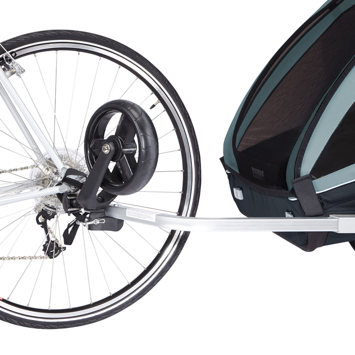 REMOLQUE DE BICICLETA Y CARRITO INFANTIL THULE COASTER XT | ASISTENCIA DOBLE