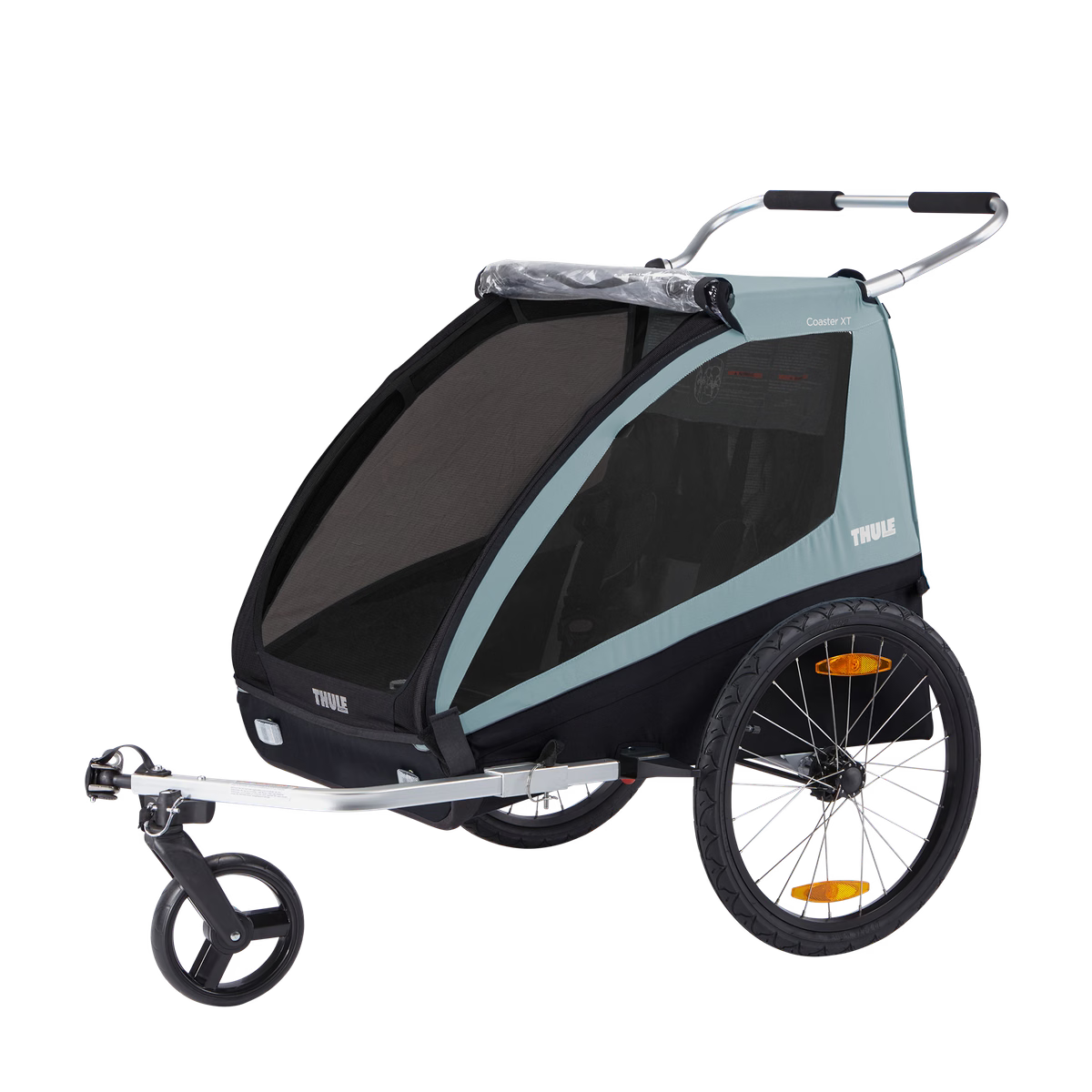 REMOLQUE DE BICICLETA Y CARRITO INFANTIL THULE COASTER XT | ASISTENCIA DOBLE