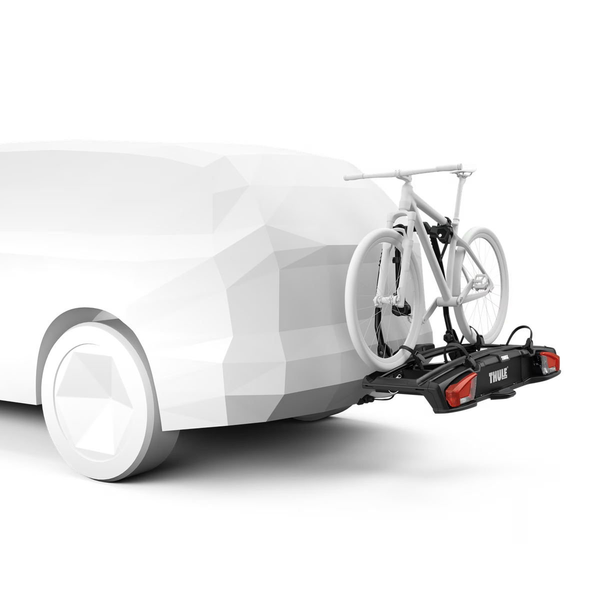 PORTABICICLETAS DE BOLA THULE VELOSPACE 2 NEGRO | HASTA 3 BICIS | APTO E-BIKES PESADAS