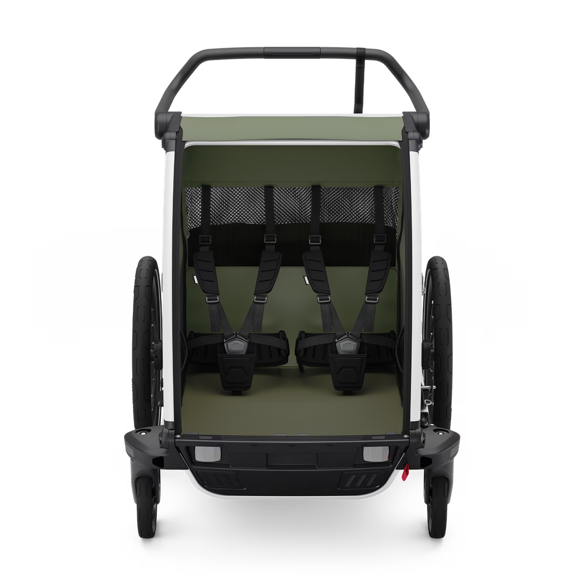 REMOLQUE DE BICICLETA Y CARRITO MULTIDEPORTE THULE CHARIOT LITE 2 | VERDE VINTAGE