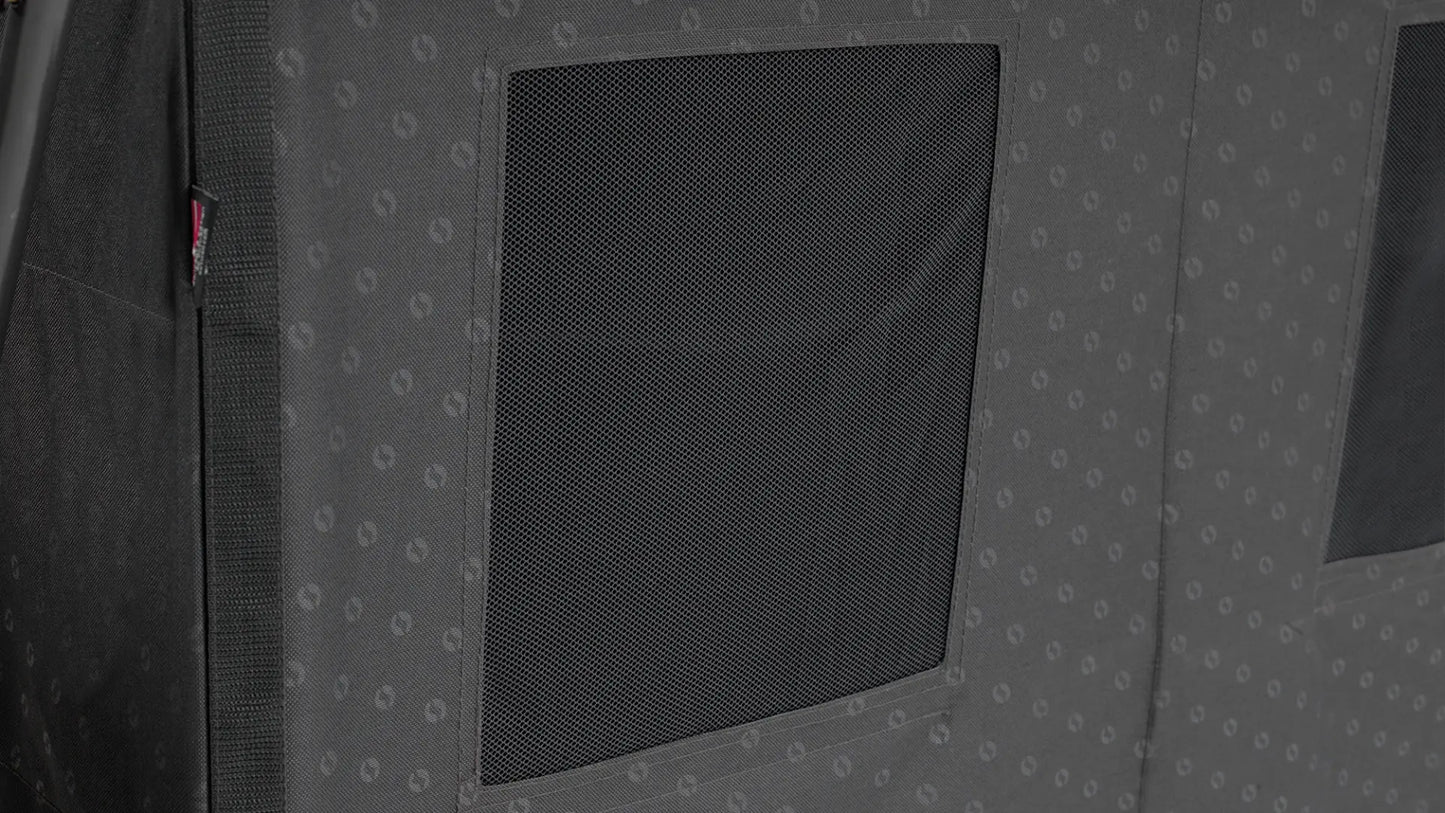 MUEBLE DE ALMACENAMIENTO PREMIUM OUTWELL | PUERTA MAGNÉTICA RÍGIDA | ARMARIO DE CAMPING PLEGABLE DE 6 ESTANTES