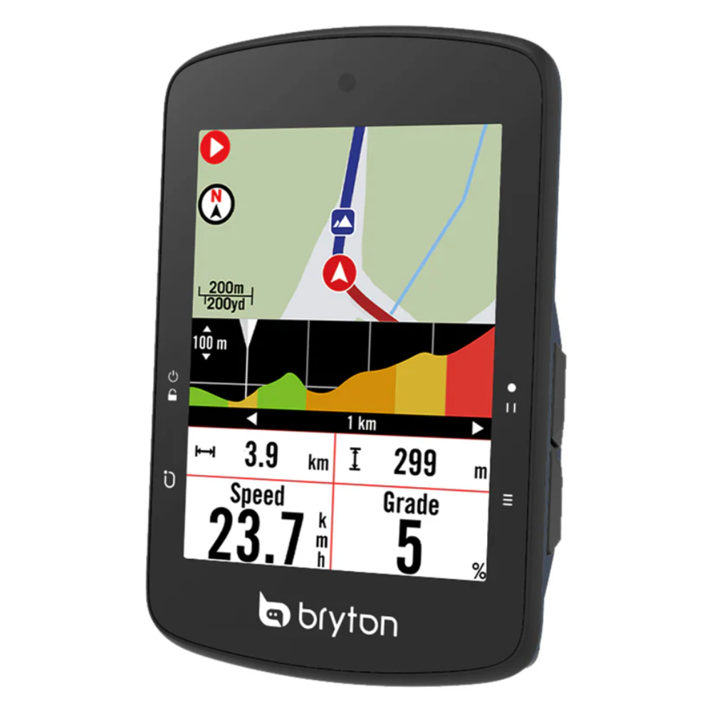 CICLOCOMPUTADOR GPS BRYTON RIDER S510E | PANTALLA TÁCTIL 2.8" | NAVEGACIÓN MAPAS