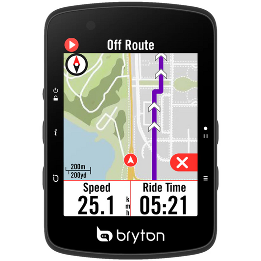 CICLOCOMPUTADOR GPS BRYTON RIDER 650T | PACK SENSORES PREMIUM | PANTALLA TÁCTIL 2.8"