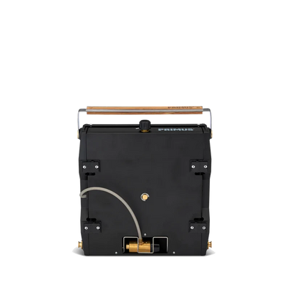 COCINA DE CAMPING PORTÁTIL MONOFUEGO PREMIUM MOJA PRIMUS | 3000W | ASA DE MADERA Y CIERRE COMPACTO