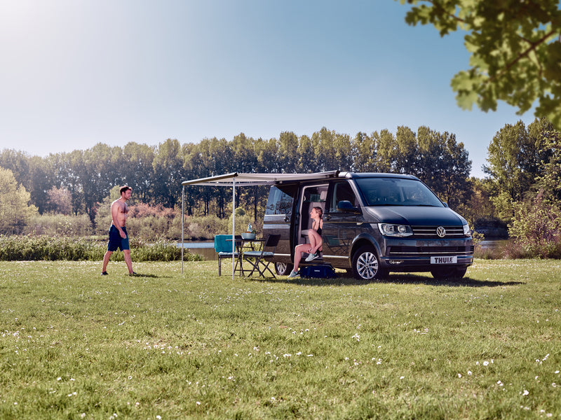TOLDO CASSETTE THULE OMNISTOR 5102 ANTRACITA VW T5 / T6 | 2.60 x 2.00 M | ANTRACITA-GRIS MÍSTICO