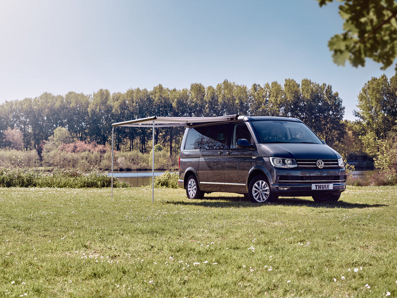 TOLDO CASSETTE THULE OMNISTOR 5102 ANODIZADO VW T5 / T6 | 2.60 x 2.00 M | ANODIZADO-GRIS MÍSTICO