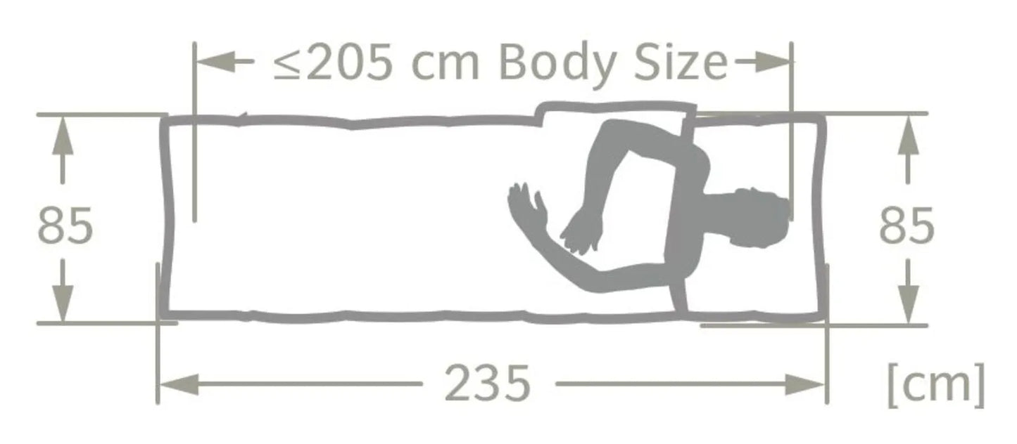 VAUDE SACO DE DORMIR NAVAJO 500 XL II