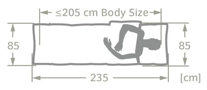 VAUDE SACO DE DORMIR NAVAJO 500 XL II