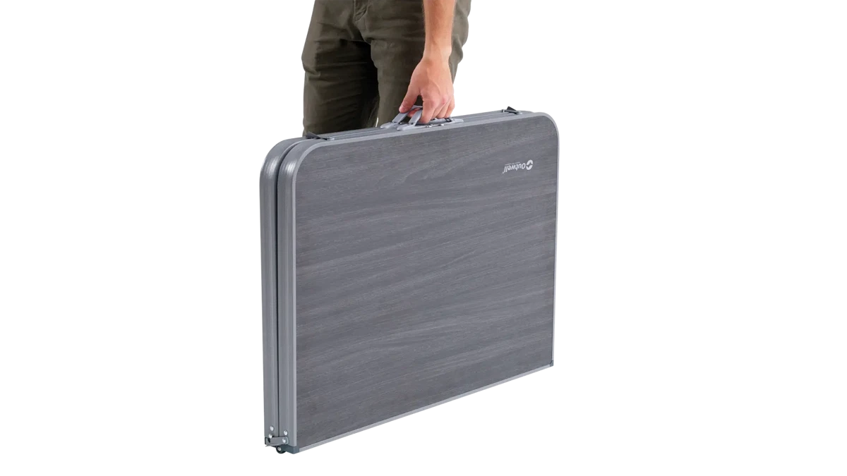 MESA DE CAMPING PLEGABLE OUTWELL COLEDALE L | TABLERO RESISTENTE A UV Y CALOR | PATAS TELESCÓPICAS