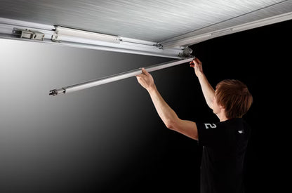 TOLDO DE PARED THULE OMNISTOR 5200 | BLANCO-GRIS MÍSTICO | CON MANIVELA | PARA AUTOCARAVANAS Y FURGONETAS