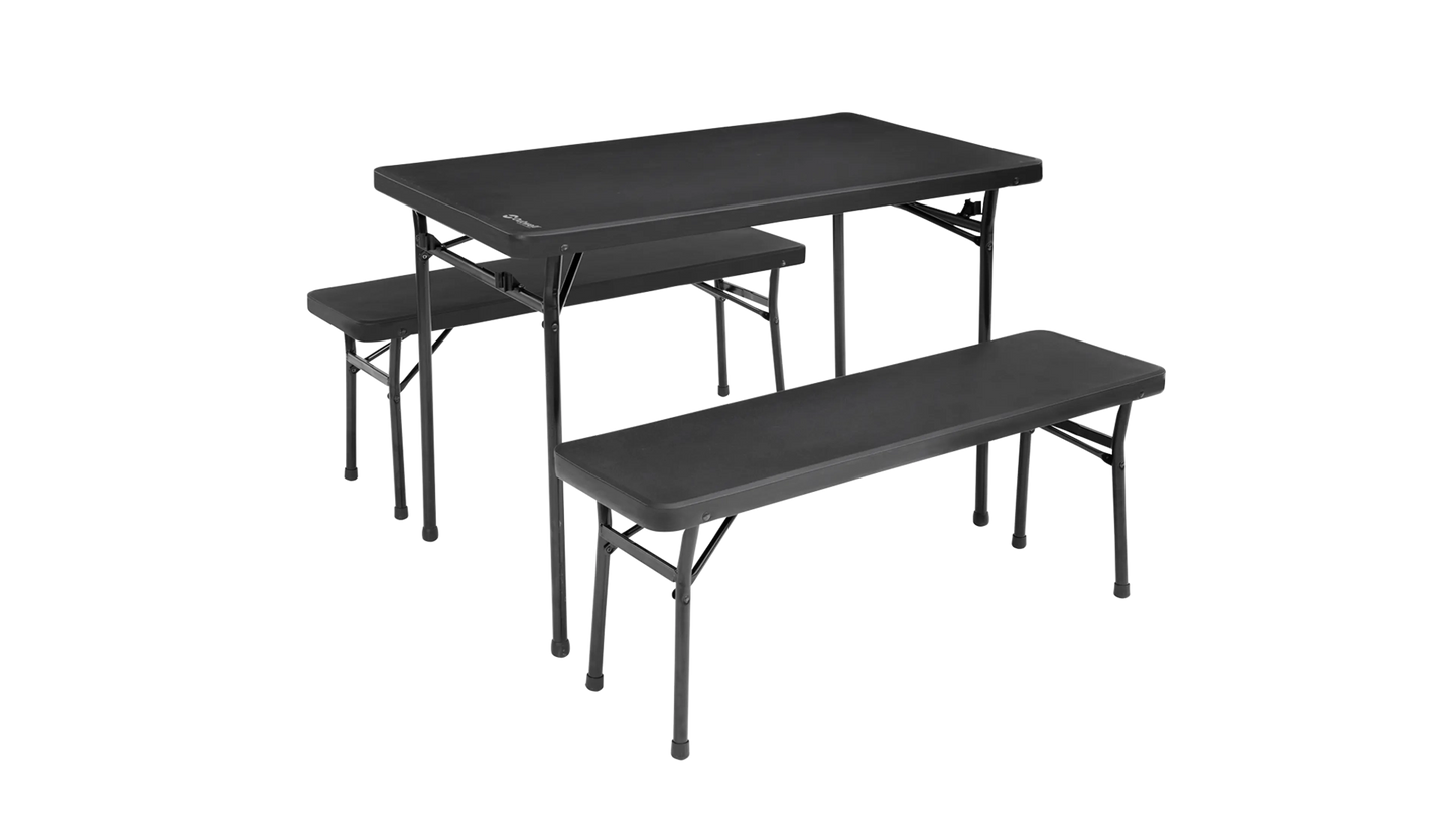 SET DE PICNIC PLEGABLE OUTWELL PEMBERTON | MESA Y 2 BANCOS INTEGRADOS | ESTRUCTURA DE ACERO ROBUSTA