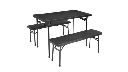 SET DE PICNIC PLEGABLE OUTWELL PEMBERTON | MESA Y 2 BANCOS INTEGRADOS | ESTRUCTURA DE ACERO ROBUSTA