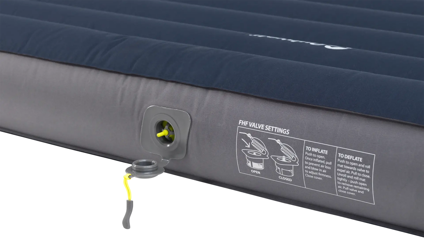COLCHÓN HINCHABLE DOBLE AISLANTE OUTWELL DREAMSCAPE | 3 ESTACIONES | 140 CM ANCHO