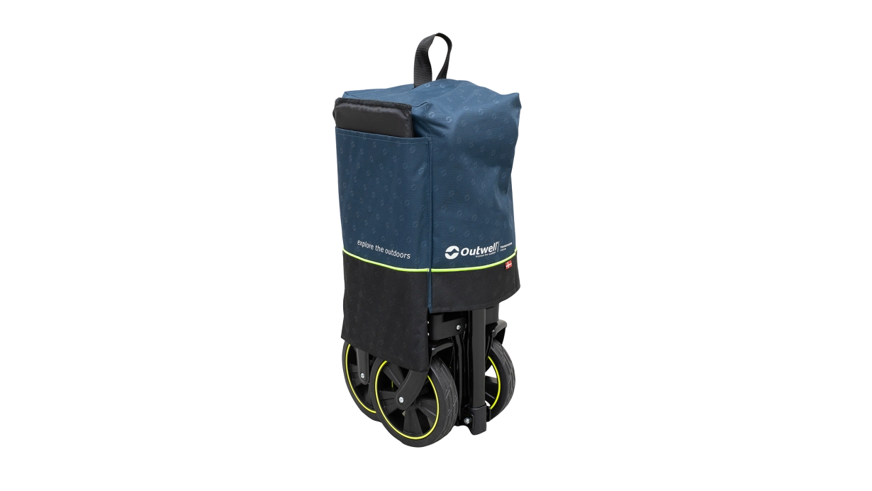 CARRO DE TRANSPORTE PLEGABLE OUTWELL CANCUN | VAGÓN DE CAMPING Y PLAYA | CAPACIDAD DE 130L