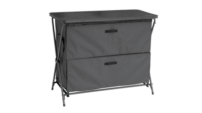 MUEBLE DE ALMACENAMIENTO PREMIUM OUTWELL | PUERTA MAGNÉTICA RÍGIDA | ARMARIO DE CAMPING PLEGABLE DE 6 ESTANTES
