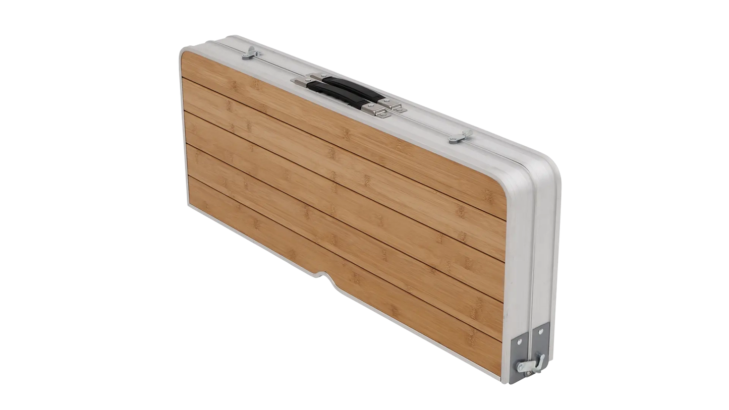 MESA DE PICNIC PORTÁTIL CON ASIENTOS OUTWELL DAWSON | TABLERO DE BAMBÚ Y ALUMINIO