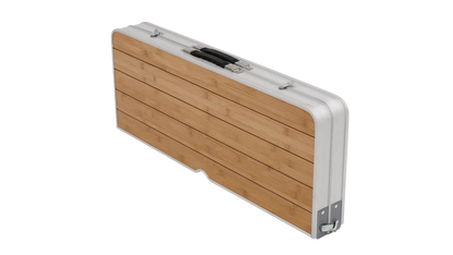 MESA DE PICNIC PORTÁTIL CON ASIENTOS OUTWELL DAWSON | TABLERO DE BAMBÚ Y ALUMINIO