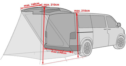 VAUDE AVANCE PARA COCHE DRIVE VAN TRUNK