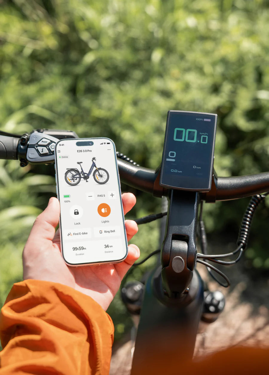 BICICLETA ELÉCTRICA eSUV ENGWE E26 3.0 PRO | MOTOR CENTRAL 100NM | DOBLE SUSPENSIÓN