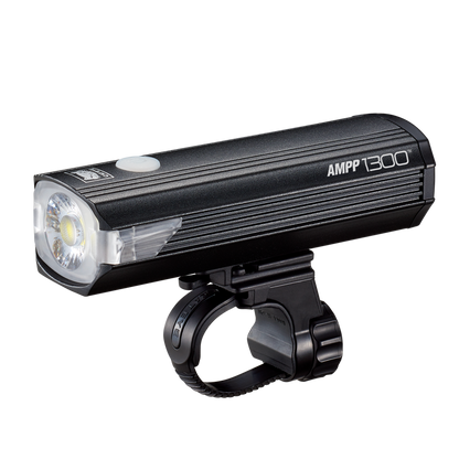 LUZ DELANTERA CATEYE AMPP1300 | 1300 LÚMENES | RECARGABLE USB-C PARA CICLISMO