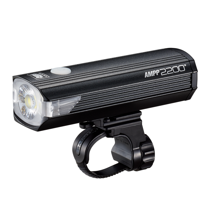 LUZ DELANTERA CATEYE AMPP2200 | 2200 LÚMENES | RECARGABLE USB-C PARA CICLISMO