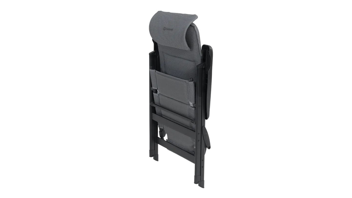 SILLA DE CAMPING DE RESPALDO ALTO OUTWELL TETON | ALUMINIO LIGERO 6 KG | SECADO RÁPIDO (150 KG)