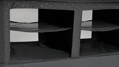 MUEBLE DE ALMACENAMIENTO PREMIUM OUTWELL | PUERTA MAGNÉTICA RÍGIDA | ARMARIO DE CAMPING PLEGABLE DE 6 ESTANTES