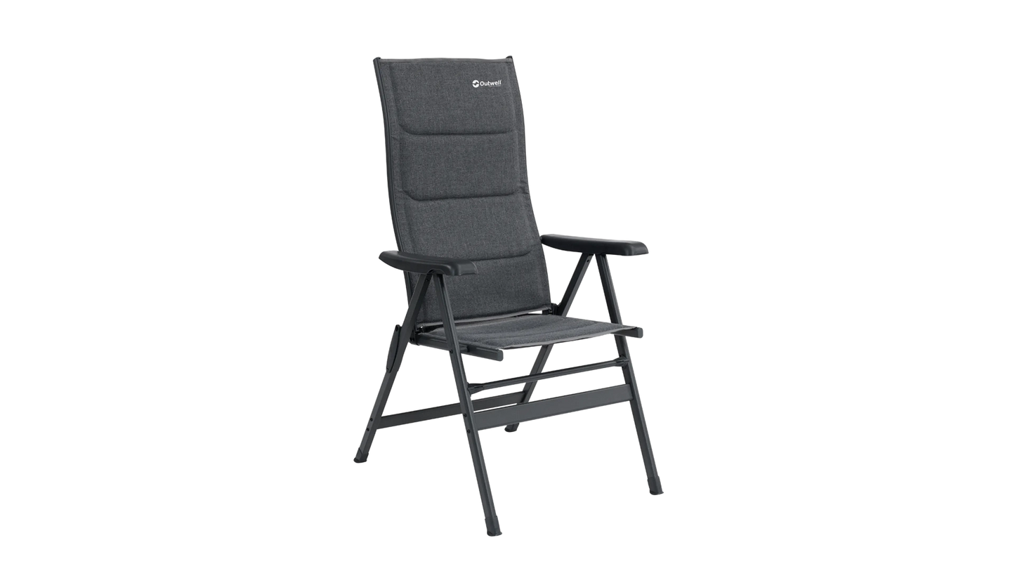 SILLA DE CAMPING DE RESPALDO ALTO OUTWELL ROSEWOOD PREMIUM | ALUMINIO LIGERO 5 KG | 7 POSICIONES (150 KG)