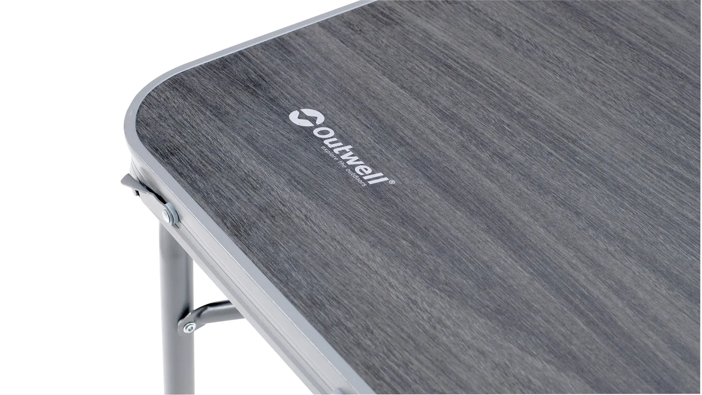 MESA DE CAMPING PLEGABLE OUTWELL COLEDALE L | TABLERO RESISTENTE A UV Y CALOR | PATAS TELESCÓPICAS