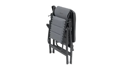 TUMBONA DE CAMPING RECLINABLE OUTWELL ACADIA | MESA LATERAL INTEGRADA | POSICIONES CON BLOQUEO (150 KG)
