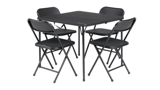 SET DE PICNIC PLEGABLE OUTWELL CORDA | MESA Y 4 SILLAS INDEPENDIENTES | IMPERMEABLE CON BOLSA DE TRANSPORTE