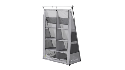 ORGANIZADOR DE TIENDA UNIVERSAL OUTWELL RYDE | ARMARIO COLGANTE PLEGABLE | COMPATIBLE CON HOOKTRACK