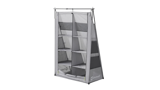 ORGANIZADOR DE TIENDA UNIVERSAL OUTWELL RYDE | ARMARIO COLGANTE PLEGABLE | COMPATIBLE CON HOOKTRACK