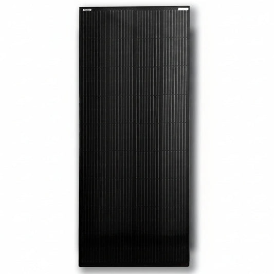 BLUGY PANEL SOLAR MONOCRISTALINO NEGRO 180W PARA CAMPER Y AUTOCARAVANA